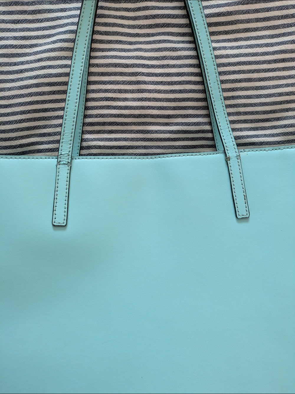 Kate Spade Teal Leather Tote - Picture 8 of 12